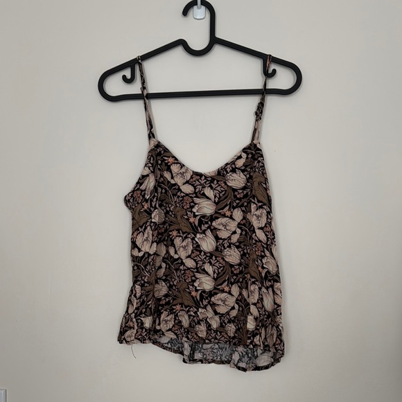 American Eagle Outfitters Tops - American Eagle Outfitters Black Asymmetrical Camisole